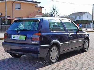 Volkswagen Golf 2.0 8V 3 porte GTI-CONSERVATO-ASI- Blu/Azzurro usata Saonara