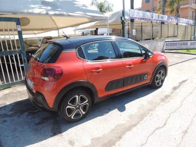 Citroen C3 PureTech 82 Feel Edition Arancione usata Quarto