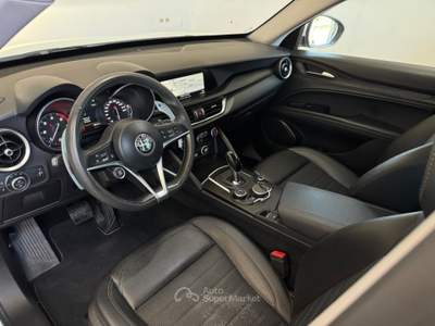 Alfa Romeo Stelvio 2.2 Turbodiesel 180 CV AT8 Super Bianco usata Crocetta del Montello