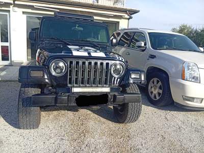 Jeep Wrangler WRANGLER SPORT - ASI - GPL - GANCIO TRAINO Nero usata Prato