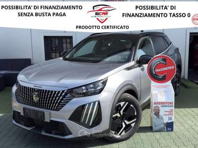 Peugeot 2008 Hybrid 136 e-DCS6 GT Grigio usata Napoli