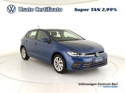 Volkswagen Polo 1.0 tsi style 95cv Blu/Azzurro usata Bari