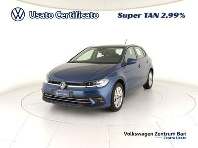 Volkswagen Polo 1.0 tsi style 95cv Blu/Azzurro usata Bari
