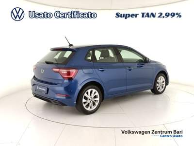 Volkswagen Polo 1.0 tsi style 95cv Blu/Azzurro usata Bari