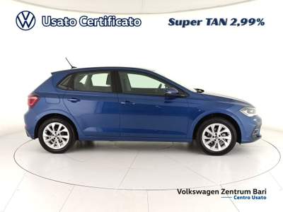 Volkswagen Polo 1.0 tsi style 95cv Blu/Azzurro usata Bari