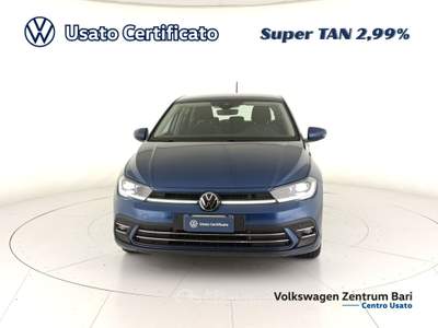 Volkswagen Polo 1.0 tsi style 95cv Blu/Azzurro usata Bari