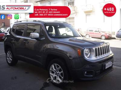 Jeep Renegade Jeep Renegade 2.0 Multijet 140cv 4WD Autom Limited Unicoproprietario Grigio usata Torino