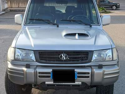 Hyundai Galloper Galloper 3p 2.5 tdi  Grigio usata Polistena