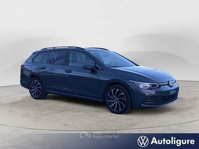 Volkswagen Golf 1.0 eTSI EVO DSG Variant Life Grigio usata Lerici