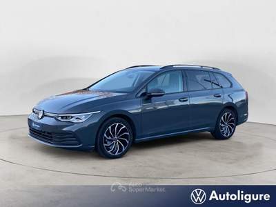 Volkswagen Golf 1.0 eTSI EVO DSG Variant Life Grigio usata Lerici