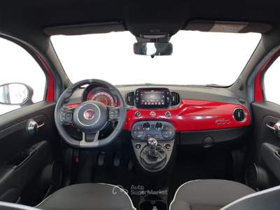 Fiat 500 III 2015 1.0 hybrid Sport 70cv Rosso usata Torino