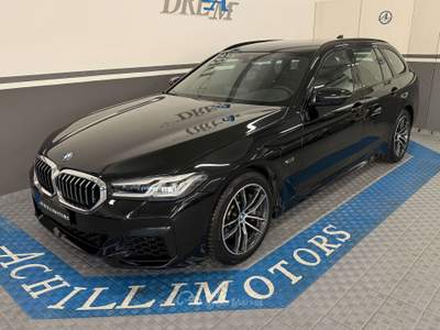 BMW Serie 5 530e 530 530e Touring Msport auto Plug-in Hybrid Iva compr. Nero usata Milano