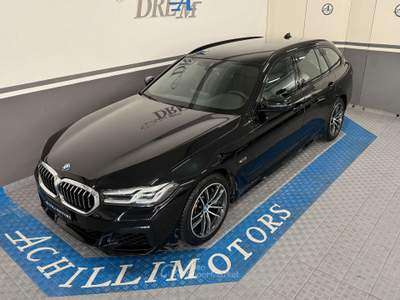 BMW Serie 5 530e 530 530e Touring Msport auto Plug-in Hybrid Iva compr. Nero usata Milano