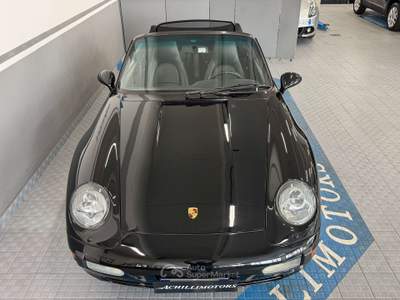 Porsche 911 993 Cabrio 3.6 Carrera *Uniproprietario*Targa Oro Nero usata Milano