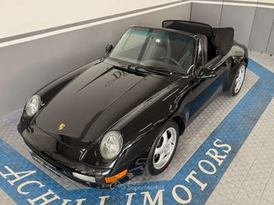 Porsche 911 993 Cabrio 3.6 Carrera *Uniproprietario*Targa Oro Nero usata Milano