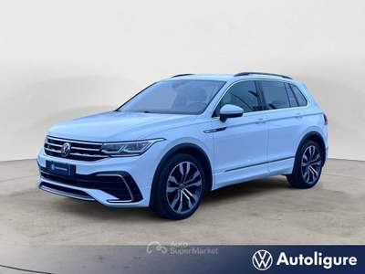 Volkswagen Tiguan Tiguan 1.5 TSI 150 CV DSG ACT R-Line Bianco usata Lerici