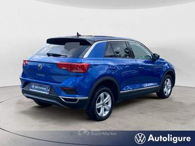 Volkswagen T-Roc T-Roc 1.0 TSI Style Blu/Azzurro usata Lerici