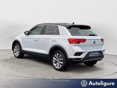Volkswagen T-Roc T-Roc 1.5 TSI ACT DSG Style BlueMotion Technology Bianco usata Lerici