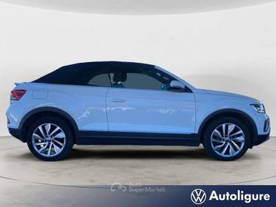 Volkswagen T-Roc T-Roc Cabriolet 1.0 TSI Style Bianco usata Lerici