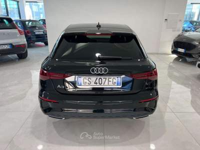 Audi A3 SPB 35 TDI S tronic S line edition sedile sportivo Nero usata Asolo