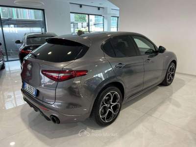 Alfa Romeo Stelvio 2.2 Turbodiesel 210 CV AT8 Q4 Veloce Grigio usata Asolo