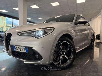 Alfa Romeo Stelvio 2.2 Turbodiesel 210 CV AT8 Q4 Veloce Tì Argento usata Villa Carcina