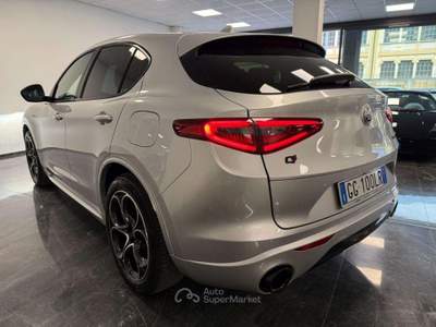 Alfa Romeo Stelvio 2.2 Turbodiesel 210 CV AT8 Q4 Veloce Tì Argento usata Villa Carcina