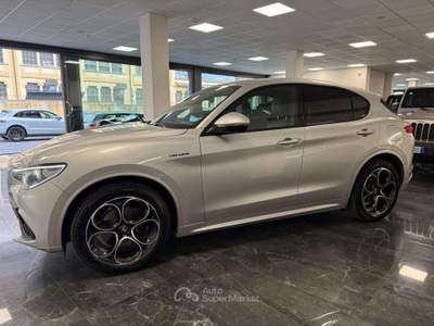 Alfa Romeo Stelvio 2.2 Turbodiesel 210 CV AT8 Q4 Veloce Tì Argento usata Villa Carcina