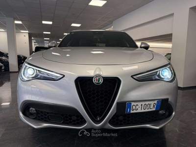 Alfa Romeo Stelvio 2.2 Turbodiesel 210 CV AT8 Q4 Veloce Tì Argento usata Villa Carcina
