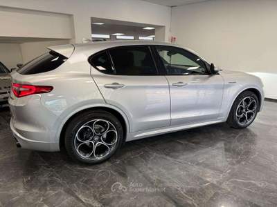 Alfa Romeo Stelvio 2.2 Turbodiesel 210 CV AT8 Q4 Veloce Tì Argento usata Villa Carcina