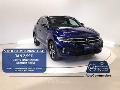 Volkswagen T-Roc 1.5 TSI ACT R-Line DSG Blu/Azzurro usata Bologna