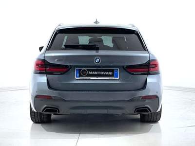 BMW Serie 5 520d 520d xDrive M Sport Auto MH48V Touring  ** IVA ESPOSTA ** Grigio usata Bastia Umbra