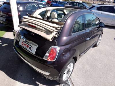 Fiat 500 CABRIO - POCHI KM Lounge Lilla usata Sora