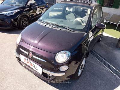 Fiat 500 CABRIO - POCHI KM Lounge Lilla usata Sora