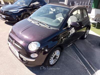Fiat 500 CABRIO - POCHI KM Lounge Lilla usata Sora