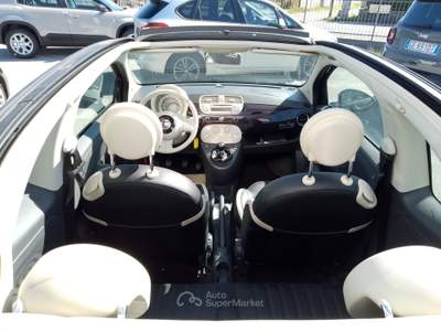 Fiat 500 CABRIO - POCHI KM Lounge Lilla usata Sora