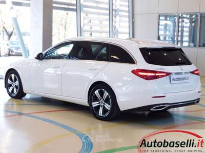 Mercedes-Benz Classe C D SW MHEV ADVANCED 200CV AUTOMATICA Bianco usata Quinzano D'oglio