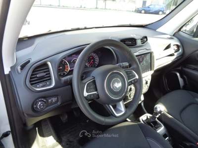 Jeep Renegade 1600 MJT LIMITED 130CV CARPLAY PDC ITALIA Bianco usata Pistoia