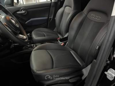 Fiat 500X MJET 95CV CLUB SENZA obbligo finanziamento GARANZIA 12 MESI Nero usata Fiumicino