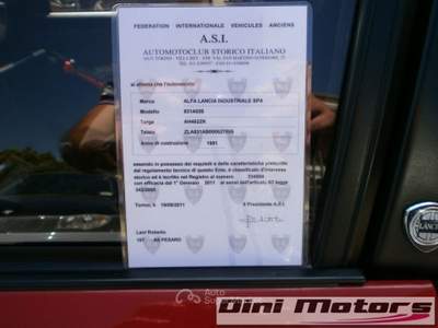 Lancia Delta 2.0i.e. turbo 16V HF integrale Rosso usata Sant'Angelo in vado