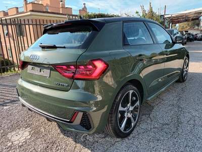 Audi A1 SPB 30 TFSI S-LINE PACK LUCI PREZZO SENZA VINCOLI Verde usata Roma