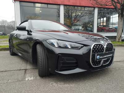 BMW Serie 4 430i BMW 430i Cabrio Xdrive Msport 2000cc biturbo con 245cv Nero usata Brescia
