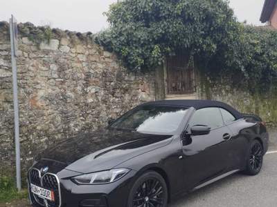 BMW Serie 4 430i BMW 430i Cabrio Xdrive Msport 2000cc biturbo con 245cv Nero usata Brescia