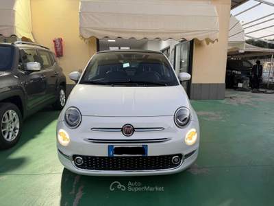 Fiat 500 Cabrio 70CV PREZZO SENZA OBBLIGO FINANZIAMENTO GARANZIA 12 MESI Bianco usata Fiumicino
