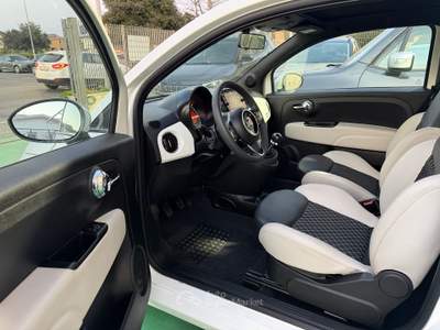 Fiat 500 Cabrio 70CV PREZZO SENZA OBBLIGO FINANZIAMENTO GARANZIA 12 MESI Bianco usata Fiumicino