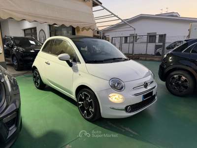 Fiat 500 Cabrio 70CV PREZZO SENZA OBBLIGO FINANZIAMENTO GARANZIA 12 MESI Bianco usata Fiumicino