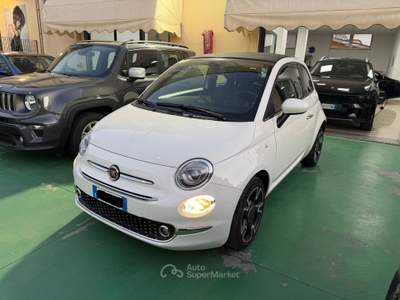 Fiat 500 Cabrio 70CV PREZZO SENZA OBBLIGO FINANZIAMENTO GARANZIA 12 MESI Bianco usata Fiumicino