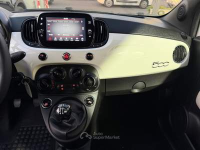 Fiat 500 Cabrio 70CV PREZZO SENZA OBBLIGO FINANZIAMENTO GARANZIA 12 MESI Bianco usata Fiumicino