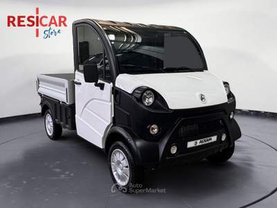 Aixam D-Truck 400 E l6e plateau ridel Bianco usata Alessandria