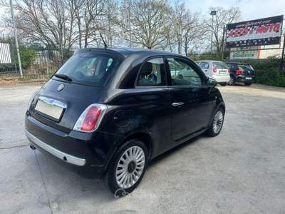 Fiat 500  1.2 by benzina 69cv Nero usata Roma